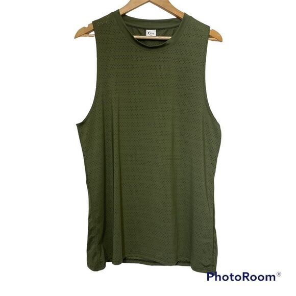 Zyia active olive chill tank RC workout top - Picture 4 of 13